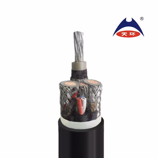 Zuverlässiges abschirmendes flexibles Kabel, elektrisches Bohrkabel für Kohlebergwerke/Industrie